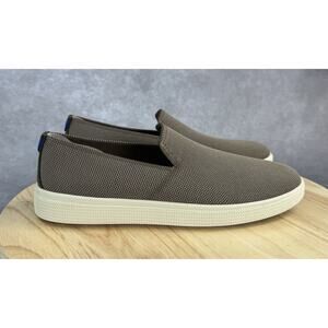 Rothys The Ravello Sneaker Mens Size 9 Slip On Loaf Shoes Beige Brown